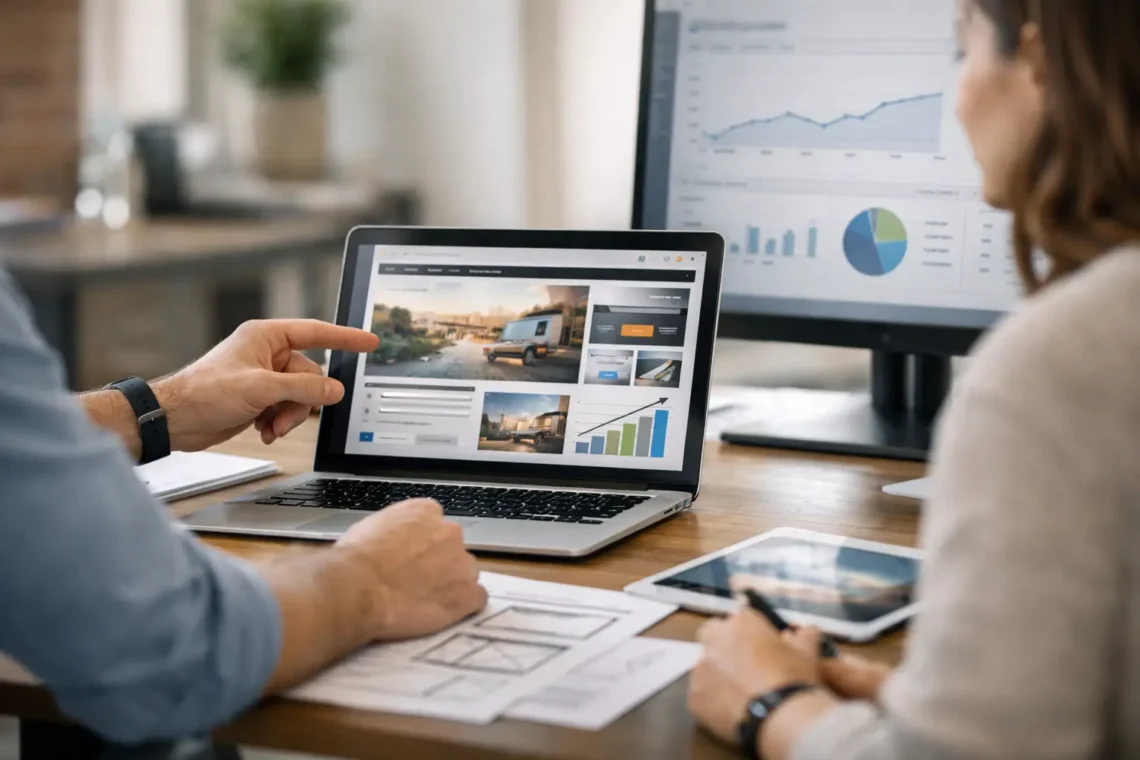 Website Redesign to Increase Conversions