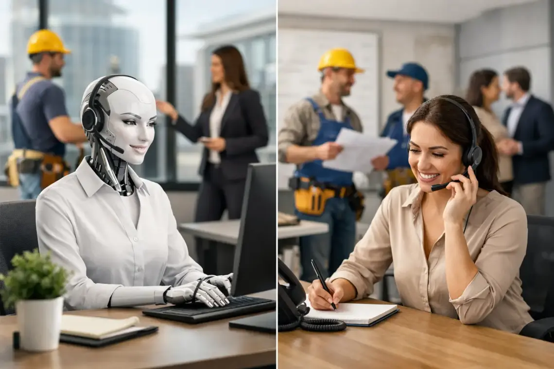 AI Receptionist Versus Answering Service for Local Leads